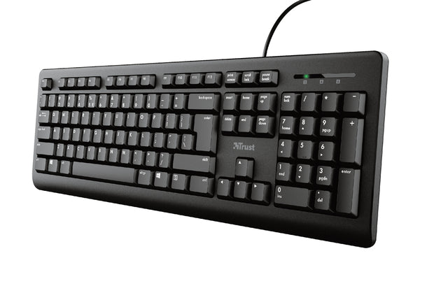 Thuiswerkset Trust Primo 4-in-1 zwart met toetsenbord muis headset - 2