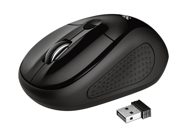 Thuiswerkset Trust Primo 4-in-1 zwart met toetsenbord muis headset - 4