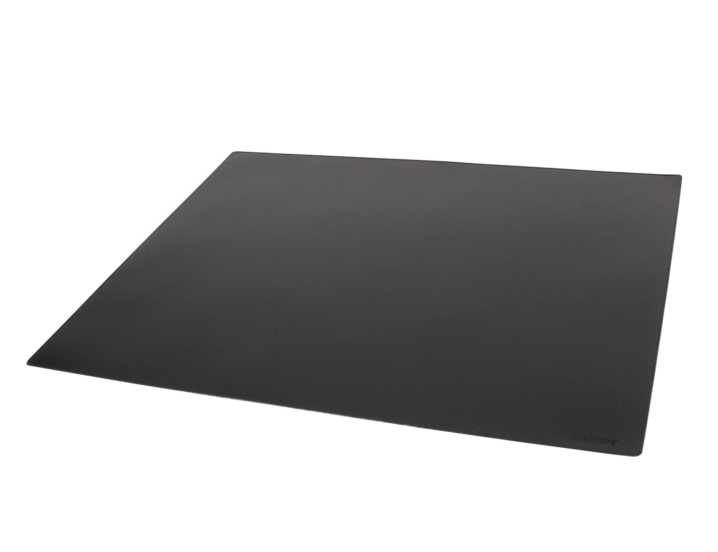 Quantore Deskmat Zwart 630x500mm, PVC met schuimrug