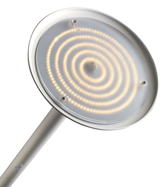 Vloerlamp Unilux Pryska LED hout wit met dimfunctie - 3