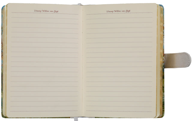 Notitieboek Van Gogh Calpa A5 128 vel, gelinieerd, blauw - 5