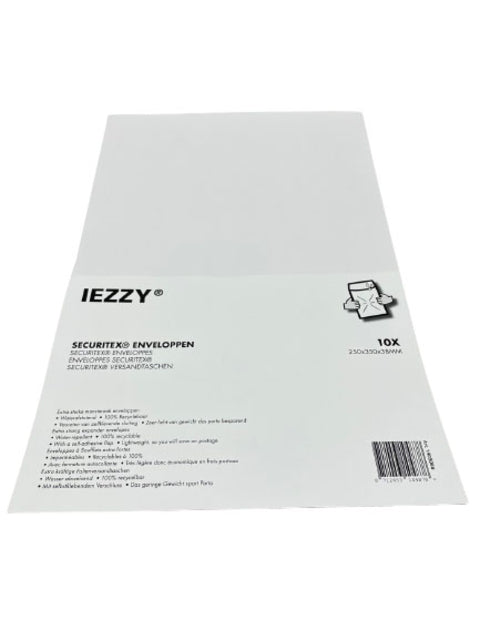 Securitex IEZZY Envelop 250x350x38mm, versterkt