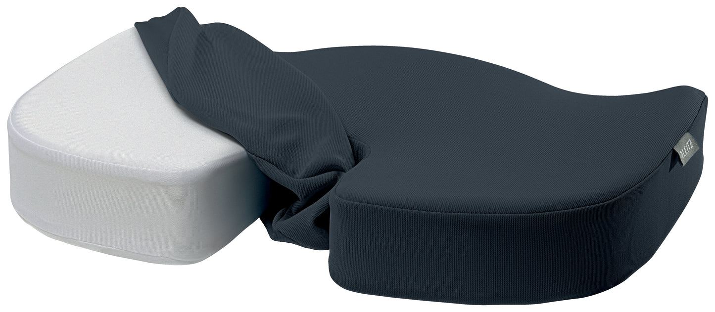 Stoelkussen Leitz Ergo Cosy grijs voor actieve zithouding - 3