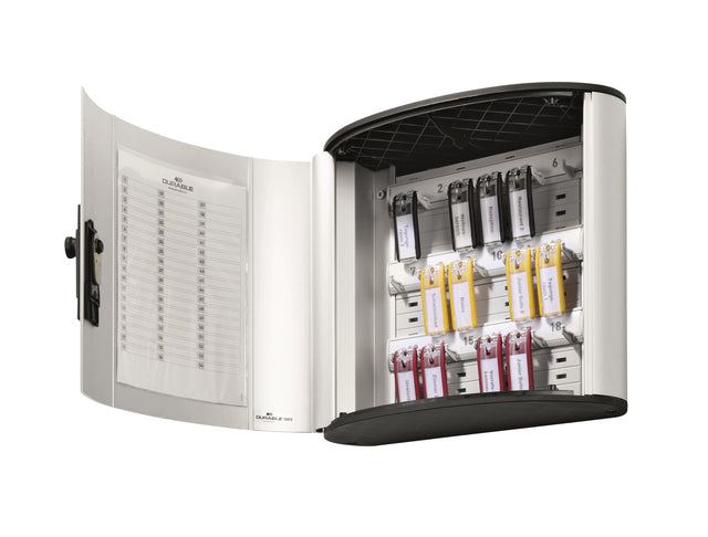 Sleutelkast Durable 54 Haken Cijferslot, inkl. sleutelhangers en inwerpopening - 2