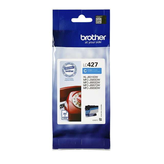 Brother LC-427C Blauwe Inktcartridge voor Colorprinter