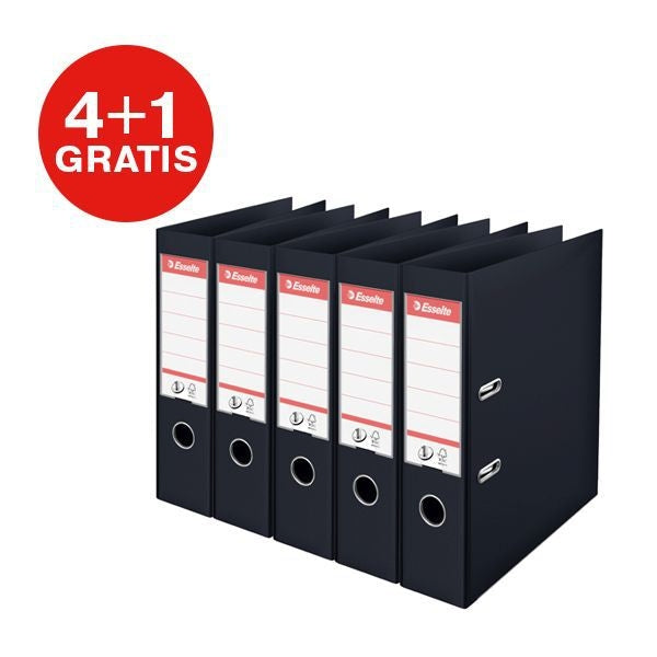 Ordner Esselte Vivida No.1 multipack 50mm A4 - 5 zwart
