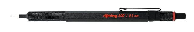 Vulpotlood Rotring 600 0,5mm zwart