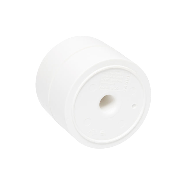 Maulpro witte papercliphouder met magneet en 15 paperclips - 4