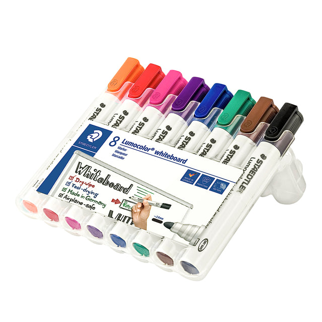 staedtler Lumo 351 Whiteboardmarker 8 kleuren - 2