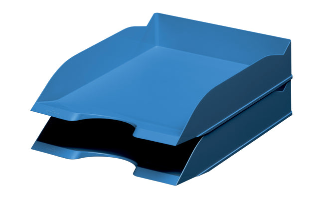 Durable ECO A4 Brievenbak met Brede Opening Blauw - 3