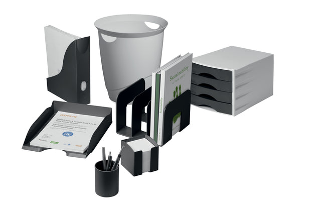 Durable ECO Catalogusrek, zwart, 3 vakken van 65mm - 4