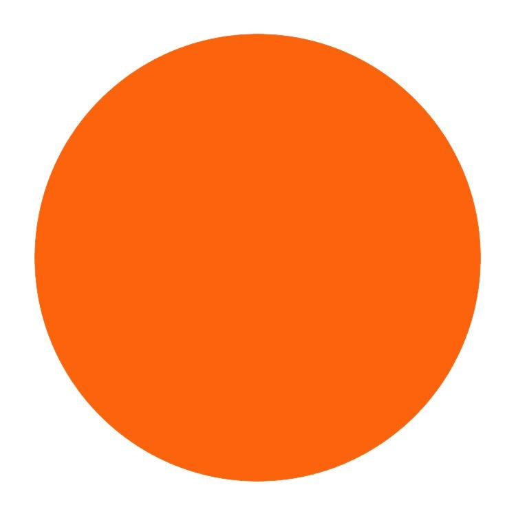 Plakkaatverf Qrea oranje 1000ml
