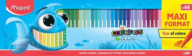 Maped Color'Peps Ocean Kleurstiften 48 kleuren