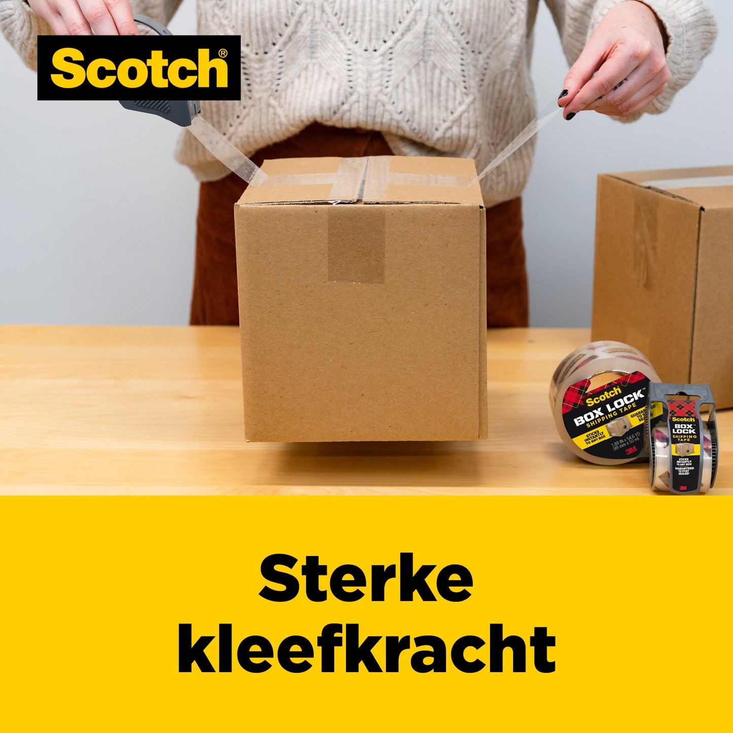 Scotch Box Lock Verpakkingstape 48mmx50m - 3