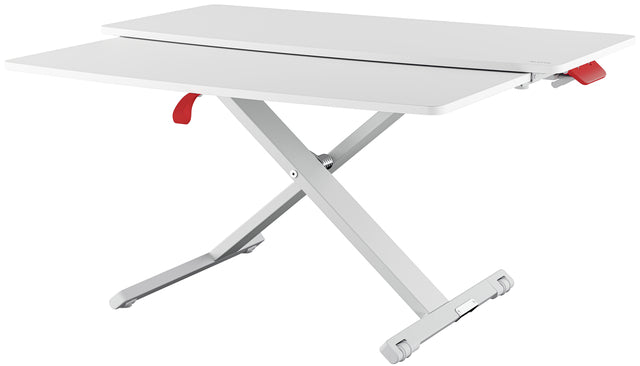 Leitz Ergo Cosy Zit-Sta Bureau met Schuiflade en Pneumatische Hoogteverstelling