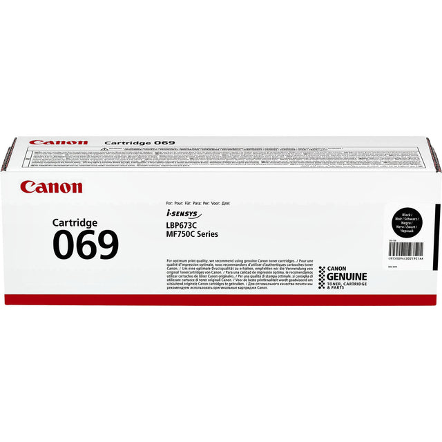 Canon 069 Zwart Tonercartridge (High Capacity)