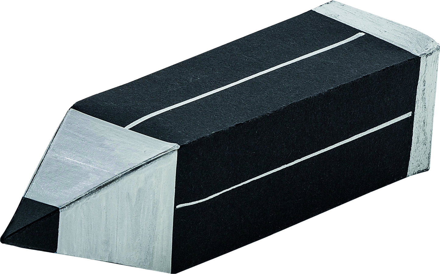Folia Fotokarton 2-zijdig Zwart 50x70cm 300g, Pak a 10 vel