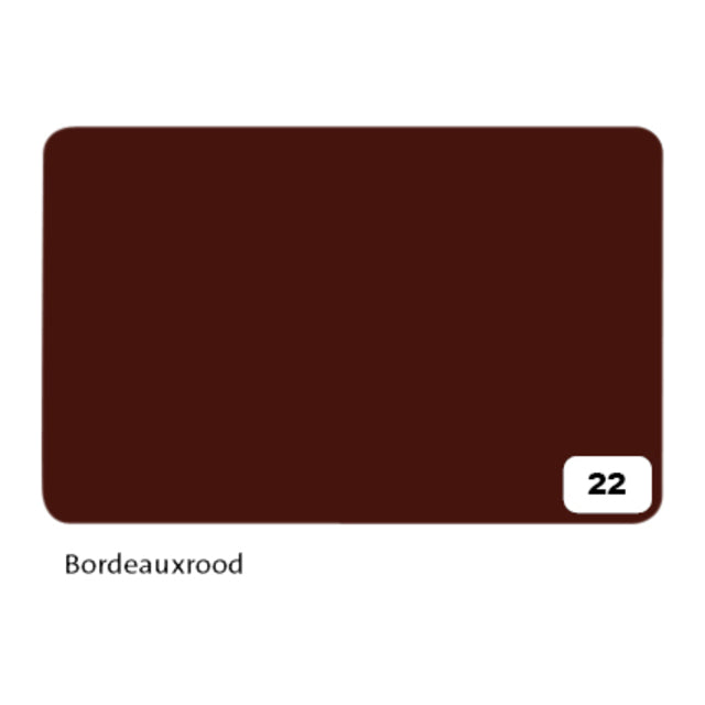 Folia Fotokarton 2-zijdig Bordeaux 50x70cm 300g, Pak a 10 vel