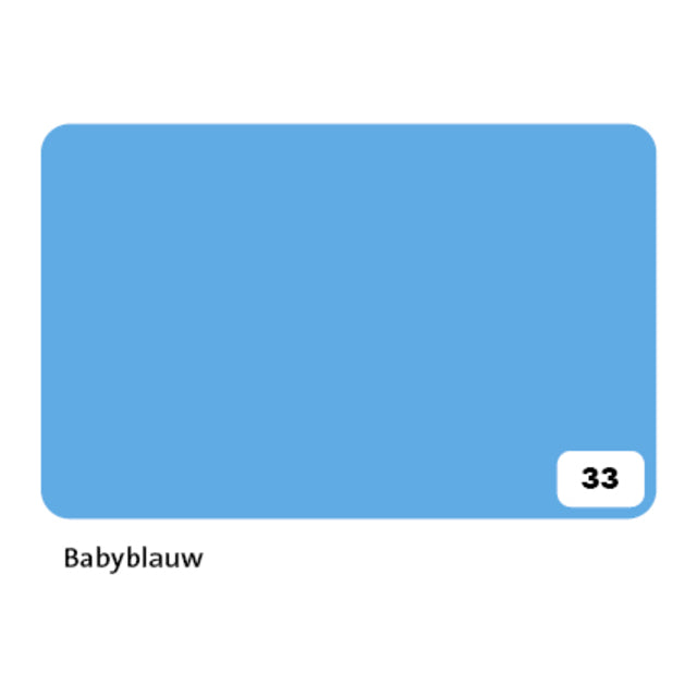 Folia Fotokarton 2-zijdig 50x70cm 300gr nr33 Babyblauw