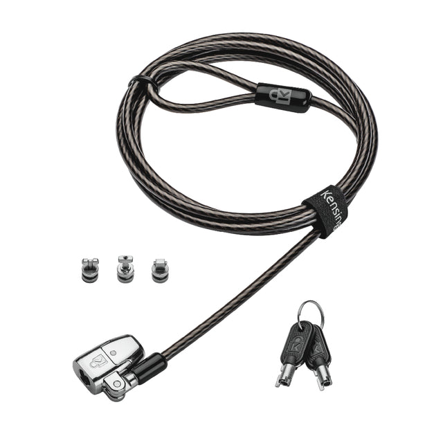 Kensington ClickSafe 2.0 3-in-1 Laptopslot met Sleutel - 2