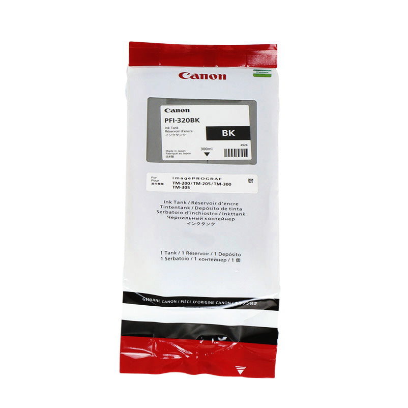 Canon PFI-320 Zwart Inktcartridge (300 ml)