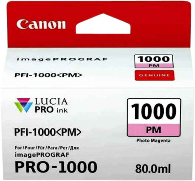 Canon PFI-1000 Rood Inktcartridge 80 ml