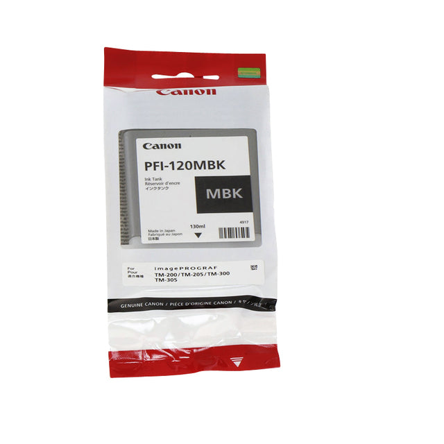 Canon PFI-120 Mat Zwart Foto Inktcartridge (130 ml)