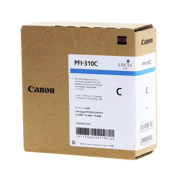 Canon PFI-310 Blauw Inktcartridge 330 ml