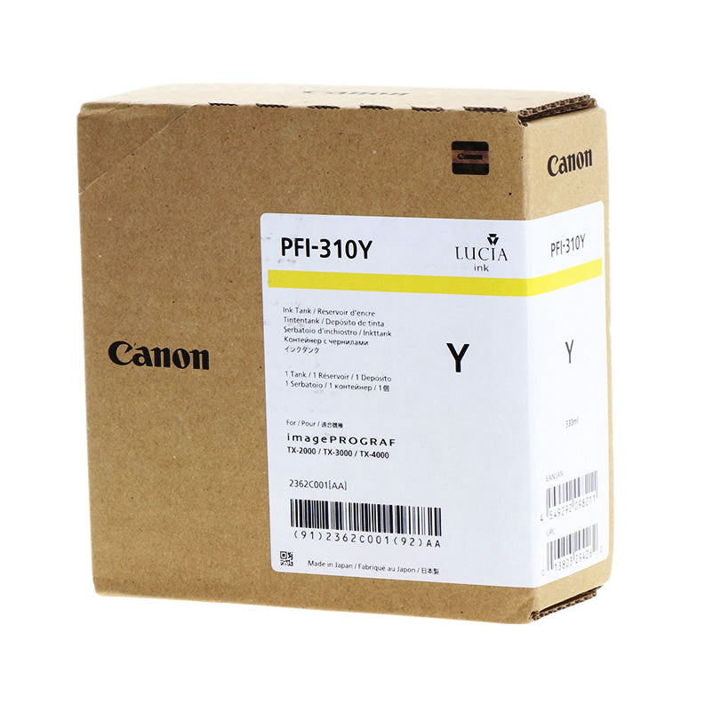 Canon PFI-310 Geel inktcartridge