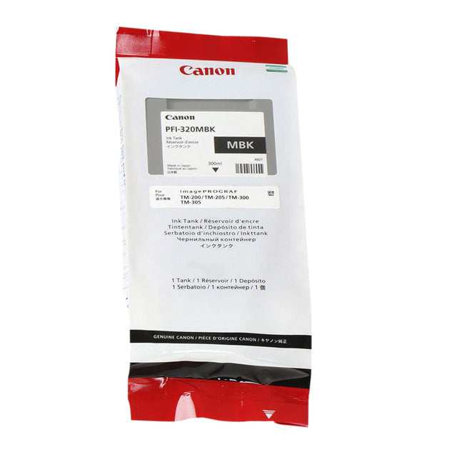 Canon PFI-320 Mat Zwart Inktcartridge
