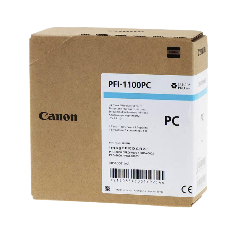 Canon PFI-1100 Foto Blauw inktcartridge voor professionele prints