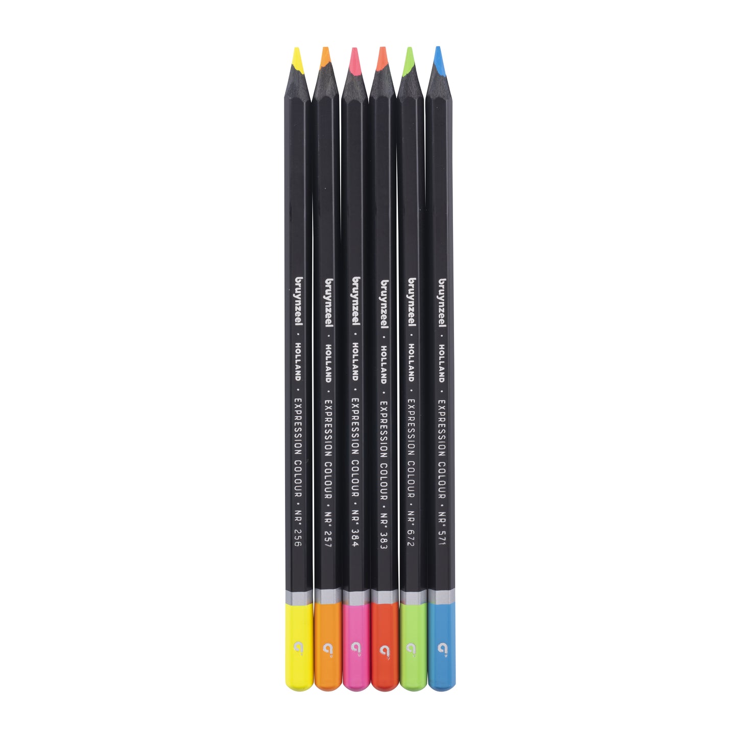 Bruynzeel Neon Kleurpotlood Set 6 Stuks - 2