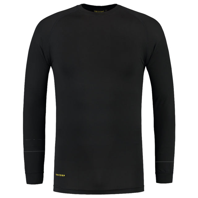 Tricorp XS Zwart Thermoshirt met Bamboo voor Koude Werkomstandigheden - 5