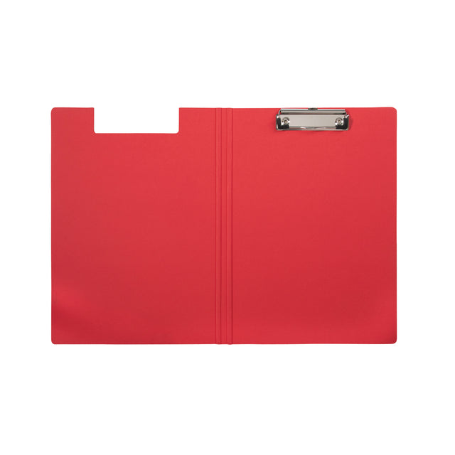 Klembordmap MAULbalance A4 karton, 8mm rug, rood - 3