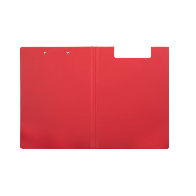 Klembordmap MAULbalance A4 karton, 8mm rug, rood - 4