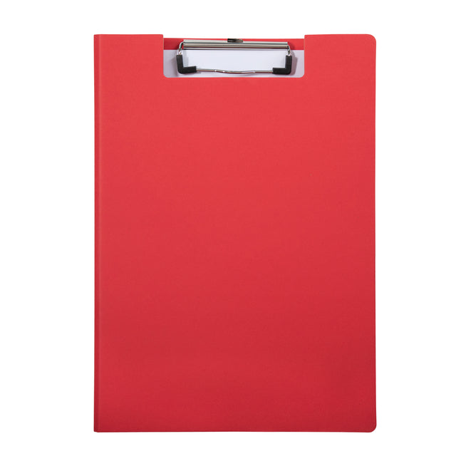 Klembordmap MAULbalance A4 karton, 8mm rug, rood - 5