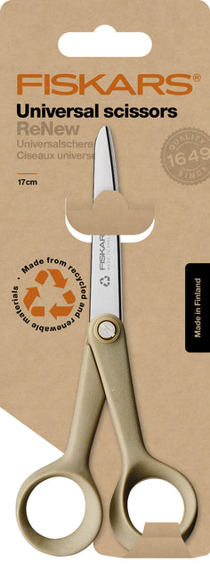 Fiskars ReNew universele schaar 170mm, gerecycled en milieuvriendelijk