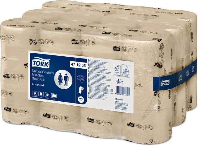 Tork T7 Advanced Mid-size Hulsloos toiletpapier, 472155 - 2