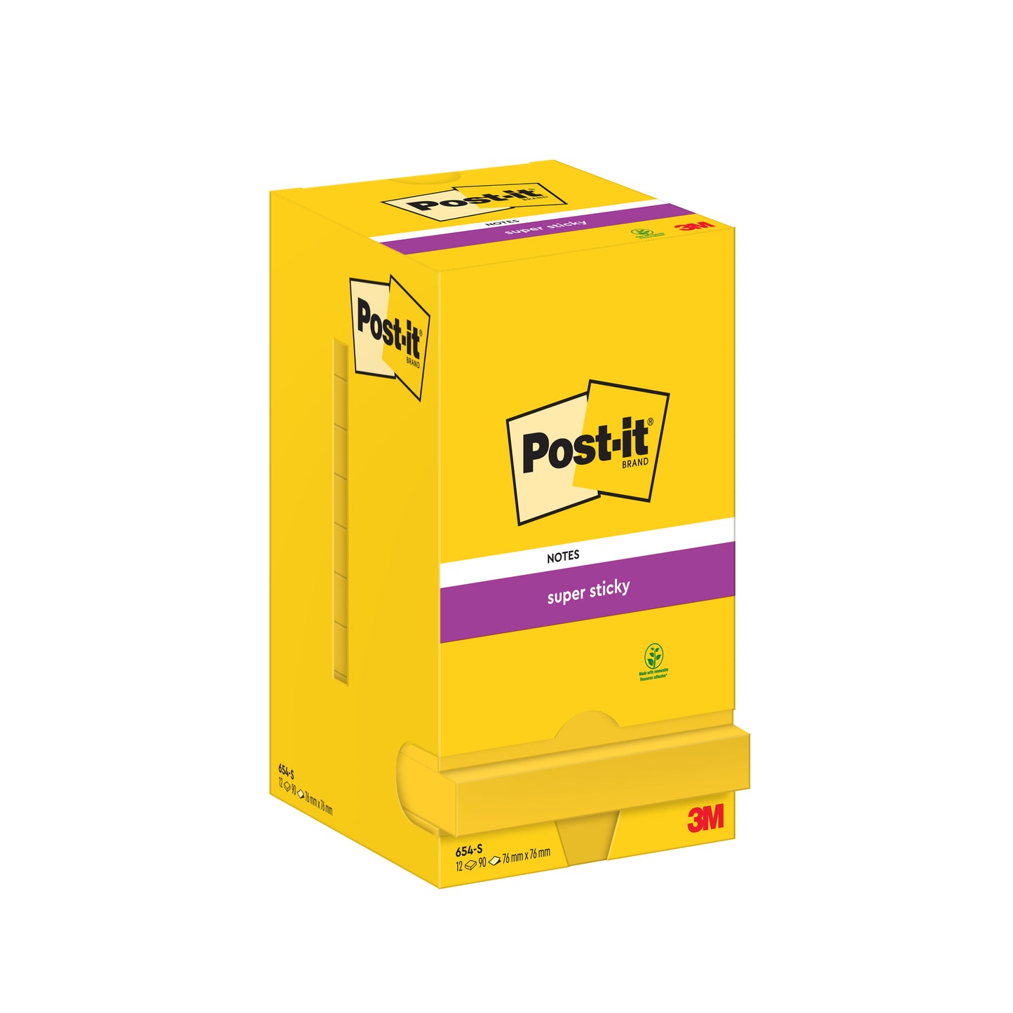 Post-it Notities 38x51mm Kanariegeel - 4