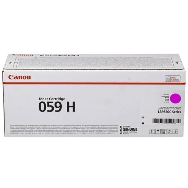 Canon 059H Rood Tonercartridge - Origineel, 13.500 pagina's