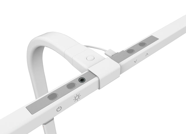 Bureaulamp Unilux Strata LED wit met dimfunctie - 4