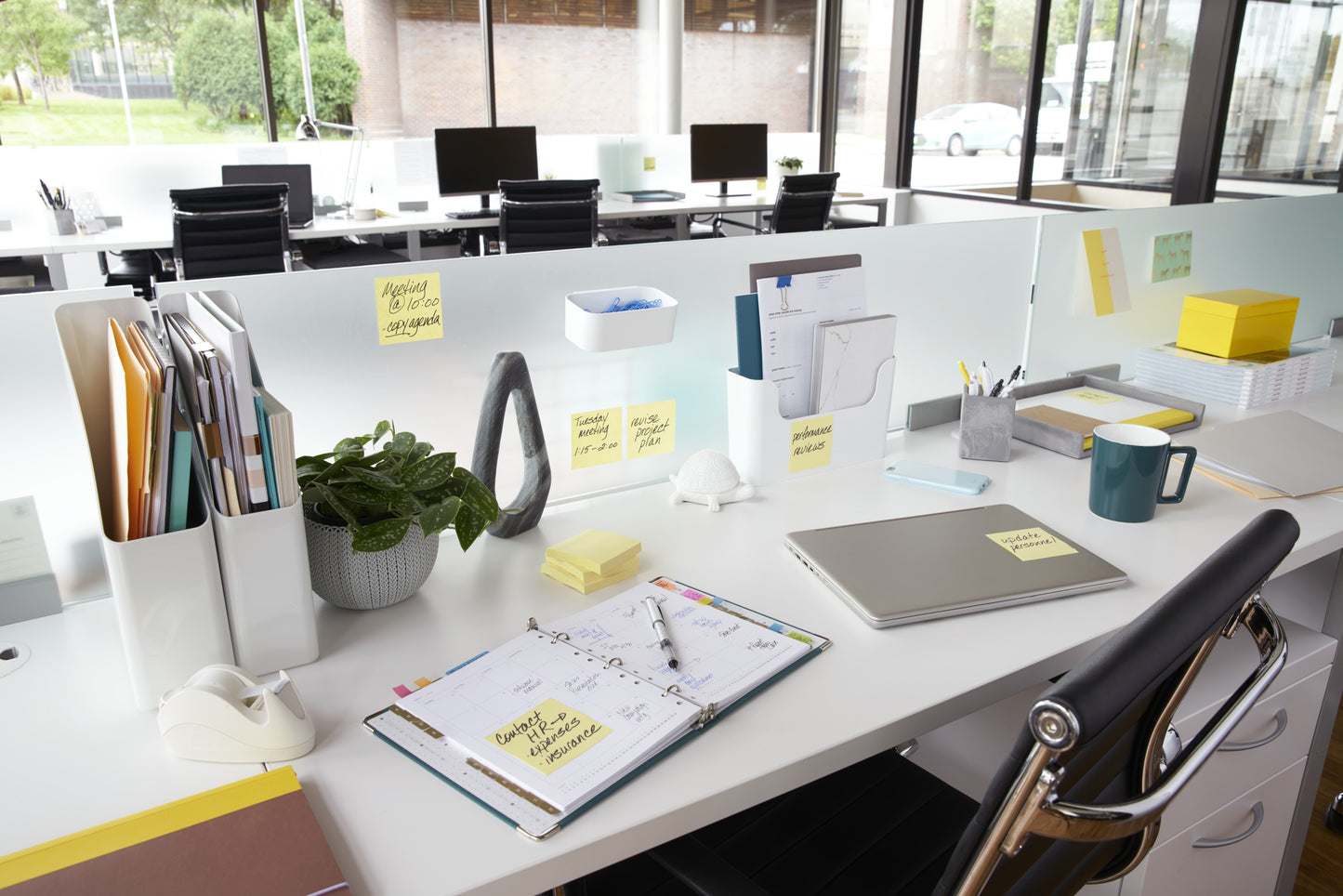 Memoblok Post-it Z-Note R350 76x127mm Geel - 2