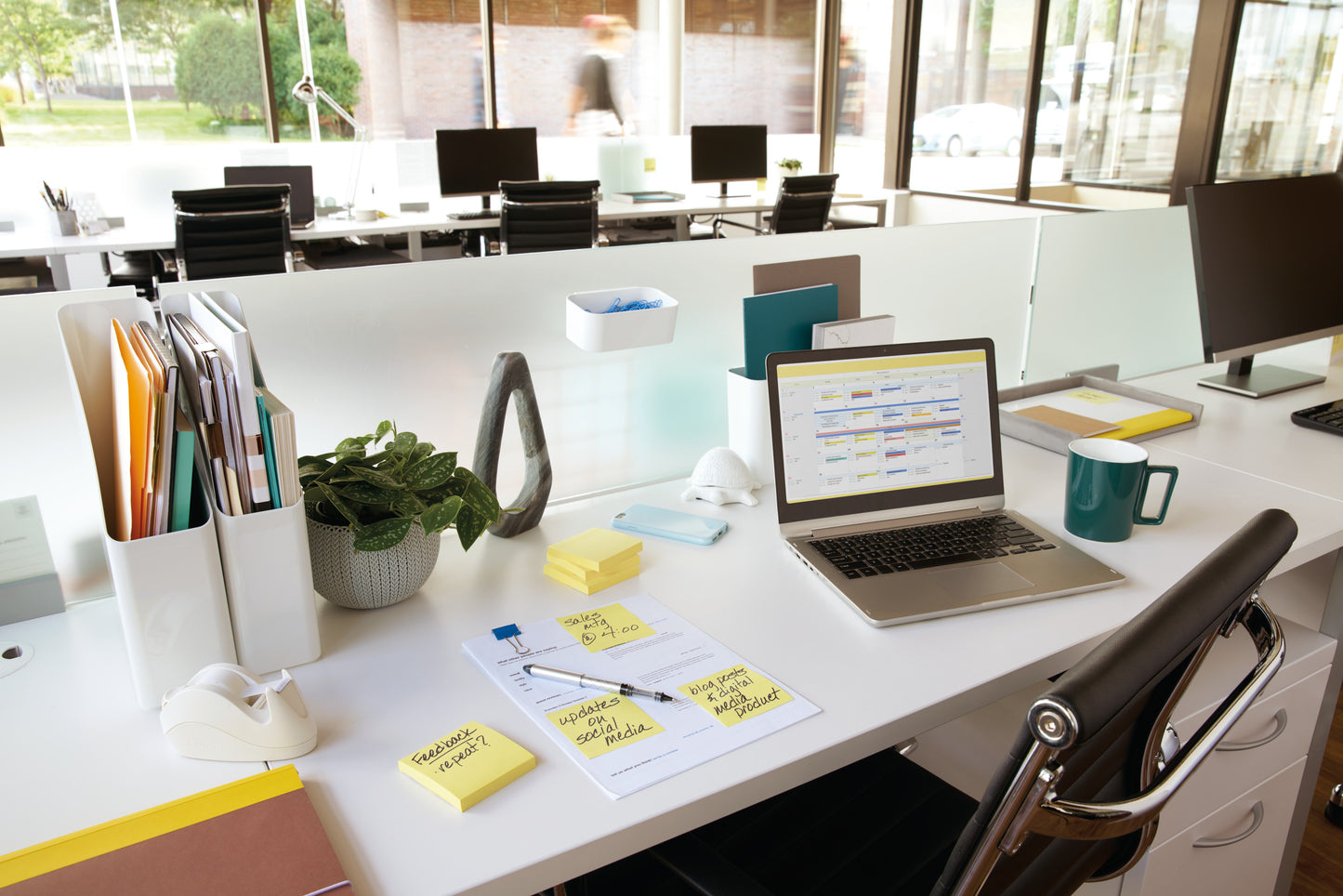 Memoblok Post-it Z-Note R350 76x127mm Geel - 5