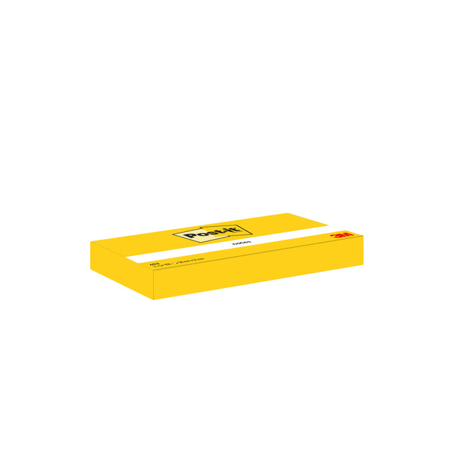 Post-it® Memoblok Gele Notities 38x51mm, 100 blaadjes, doos van 12 - 4