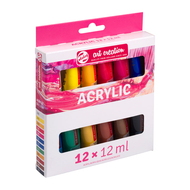 Talens Art Creation Acrylverf Set 12 Kleuren 12ml - 2