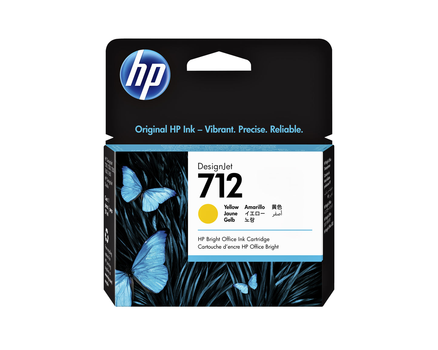 HP 712 3ED69A geel inktcartridge