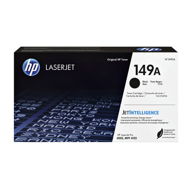 HP W1490A Zwart Tonercartridge voor professionele afdrukken