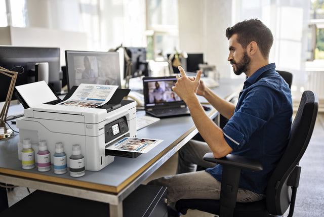 Canon MAXIFY GX4050 MegaTank A4 Color Inkjet Printer - 7
