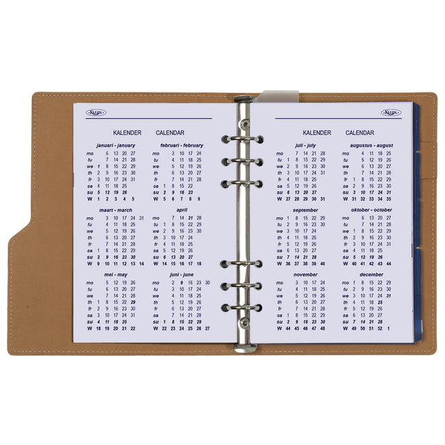 Kalpa Clip Binder A5 + Agenda 2024-2025, zwart - 8