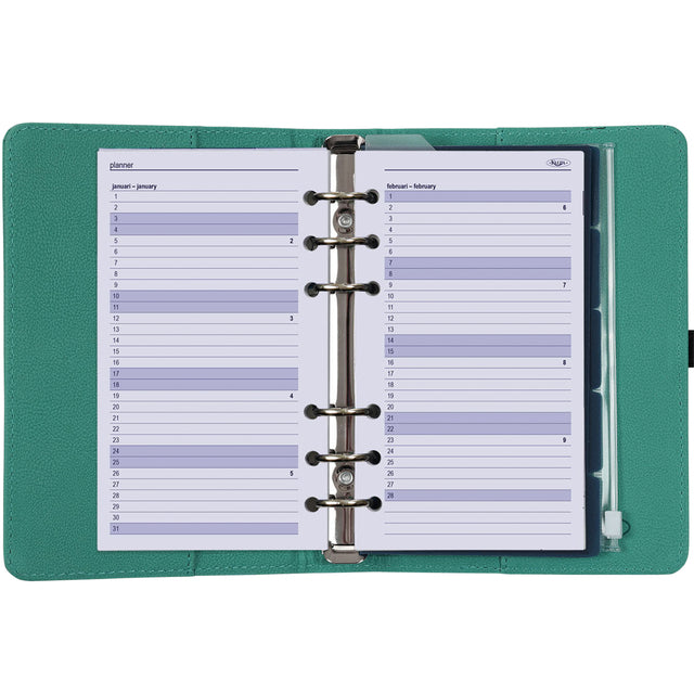 Organizer Kalpa Personal + ag24-25 7d/2p met mintgroene cover - 6